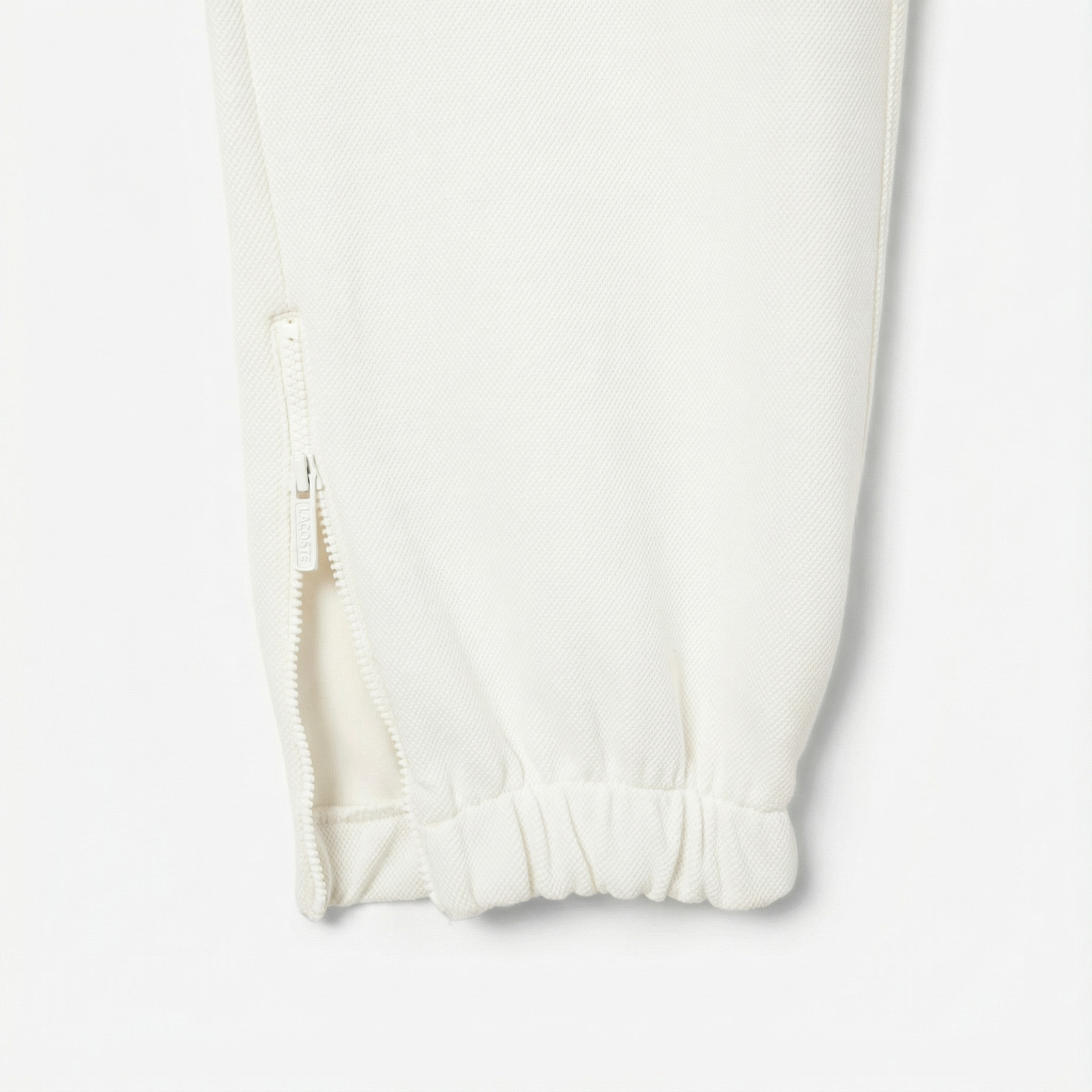  Lacoste Kadın Straight Fit Beyaz Eşofman Altı