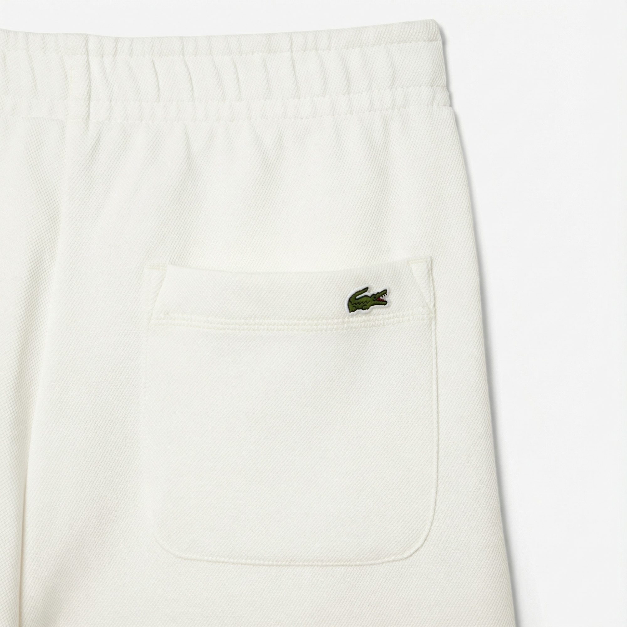 Lacoste Kadın Straight Fit Beyaz Eşofman Altı