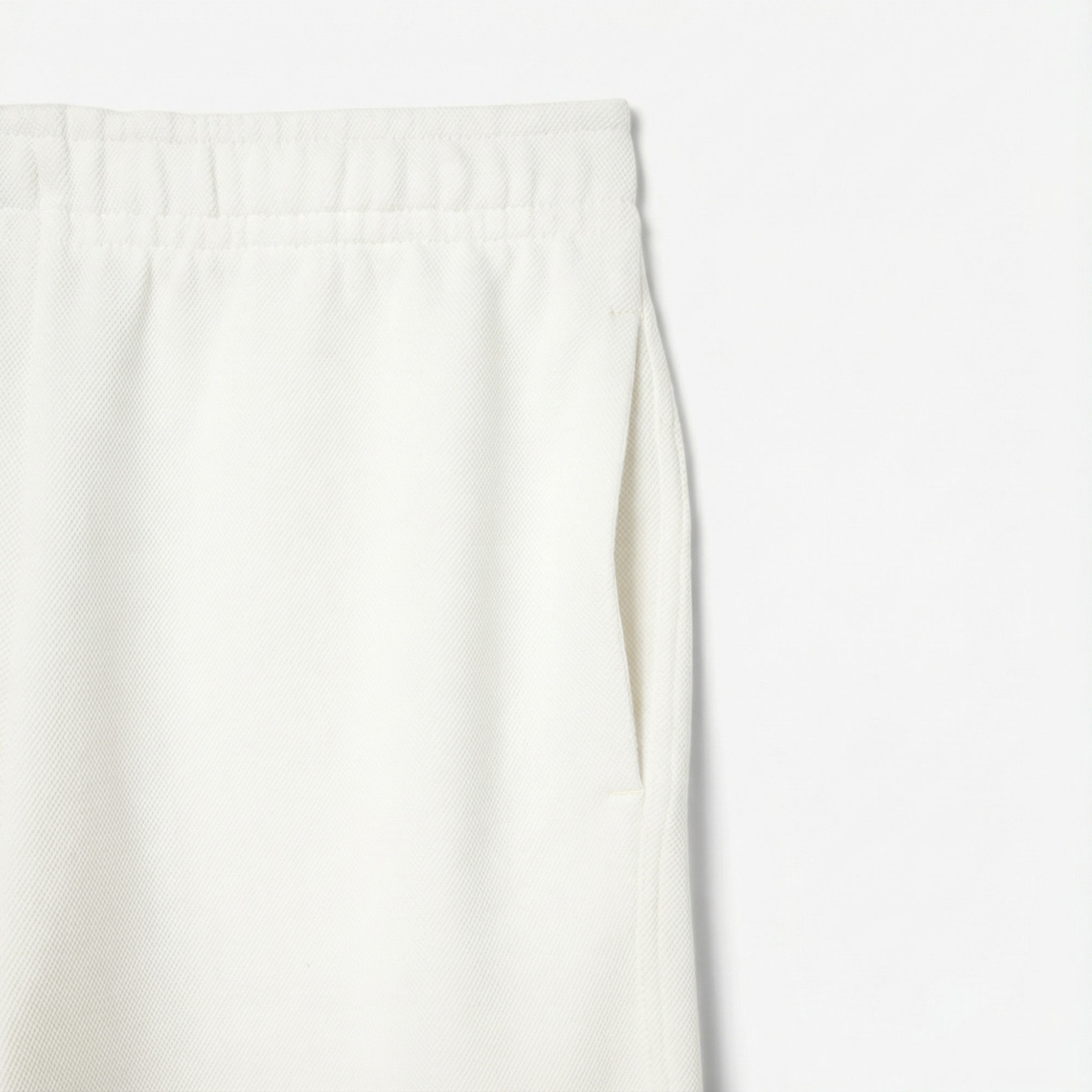 Lacoste Kadın Straight Fit Beyaz Eşofman Altı