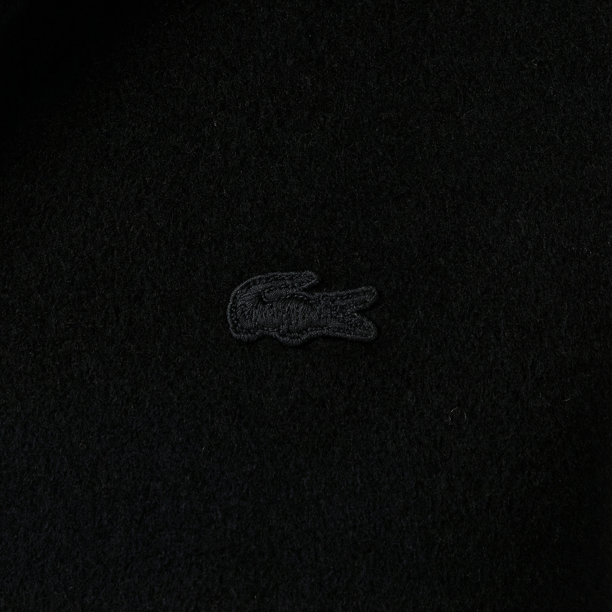 Lacoste Kadın Kapüşonlu Siyah Mont