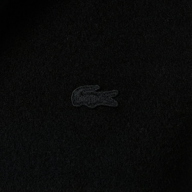  Lacoste Kadın Kapüşonlu Siyah Mont