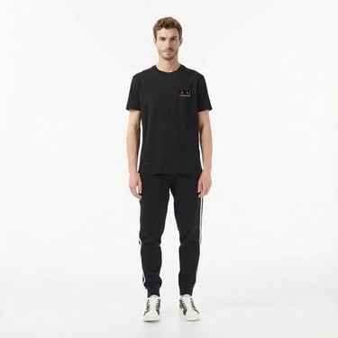  Armani Exchange Erkek Siyah / Altın T-Shirt