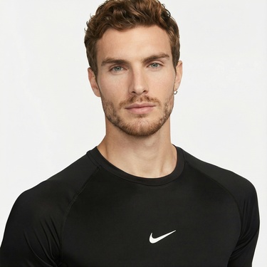  Nike Pro Dri-Fit Erkek Siyah T-Shirt