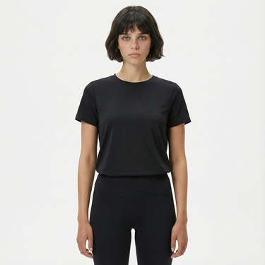  Nike Dri-Fit One High Rise 7/8 Kadın Siyah Tayt