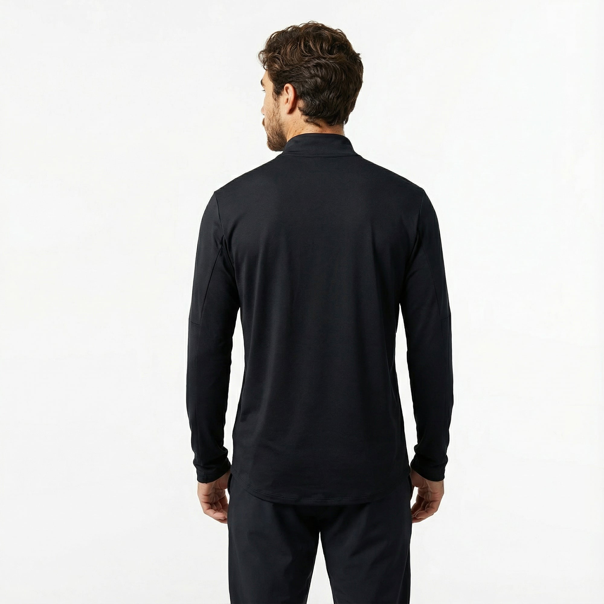 Nike Dri-Fit Element Hz Erkek Siyah Uzun Kollu T-Shirt