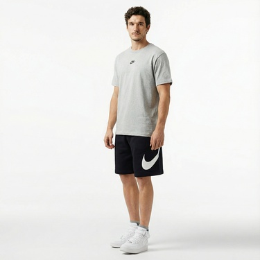  Nike Sportswear Premium Essential Sustainable Erkek Gri T-Shirt