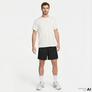  Nike Dri-Fit Unlimited Woven 18cm Unlined Erkek Siyah Şort