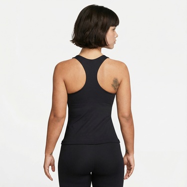  Nike Dri-Fit Swoosh Tank Kadın Siyah Kolsuz T-Shirt