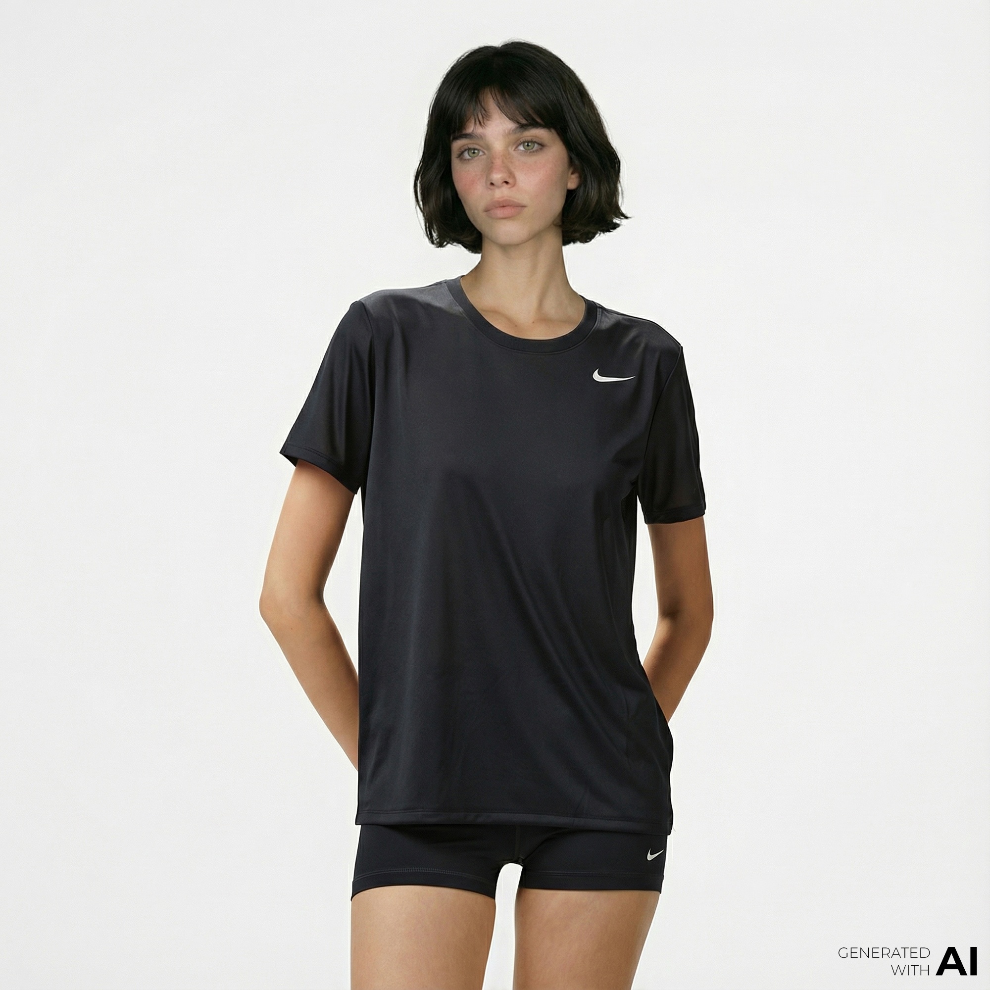 Nike Dri-Fit Legend Lbr Kadın Siyah T-Shirt