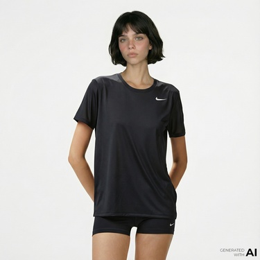  Nike Dri-Fit Legend Lbr Kadın Siyah T-Shirt
