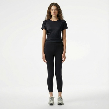  Nike Sportswear Classic High Rise 7/8 Kadın Siyah Tayt