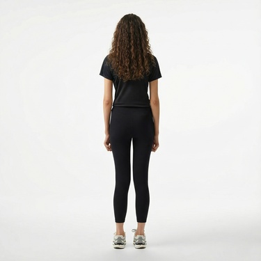  Nike Sportswear Classic High Rise 7/8 Kadın Siyah Tayt