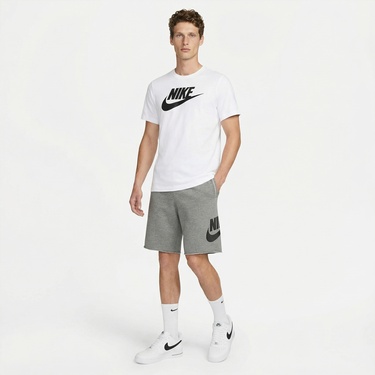  Nike Sportswear Icon Futura Erkek Beyaz T-Shirt