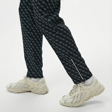  Guess Korbin Printed Double Knit Eco Erkek Siyah Eşofman Altı