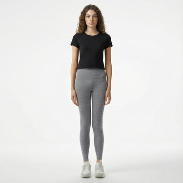  Nike Dri-Fit One Kadın Gri Tayt