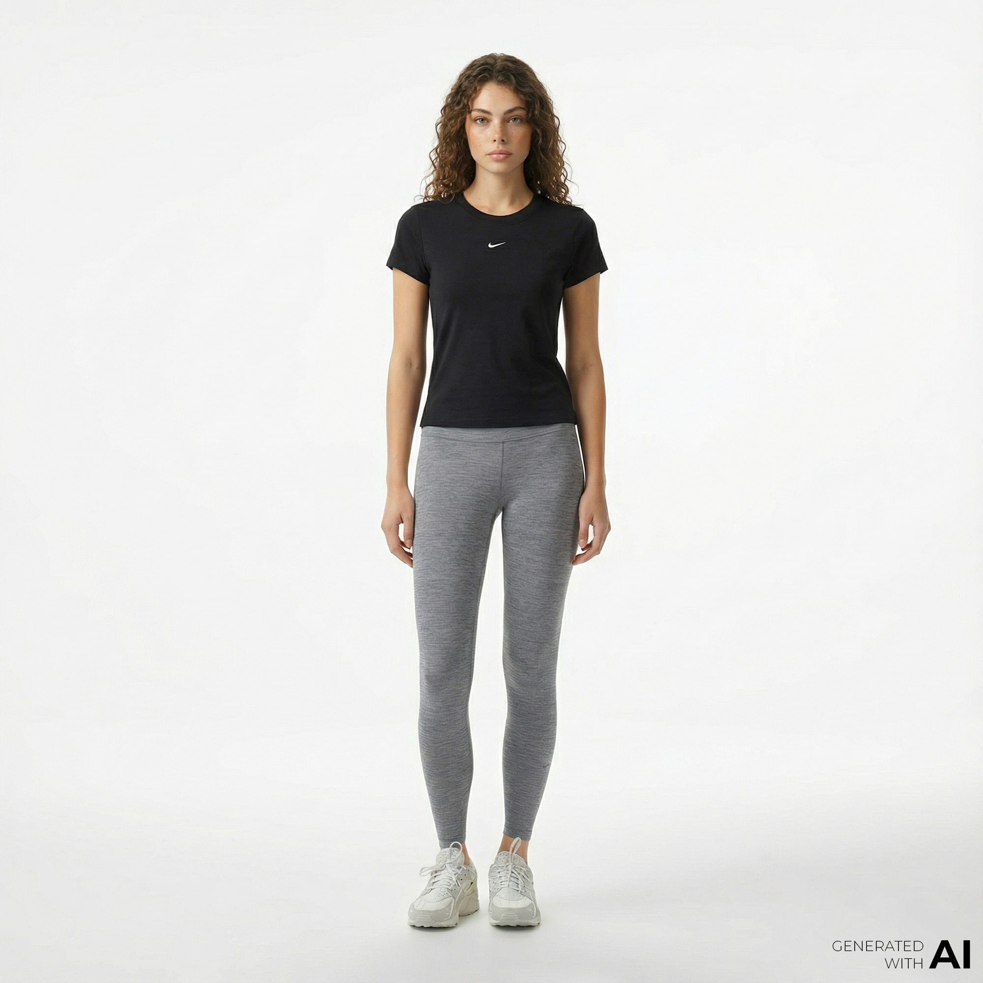 Nike Dri-Fit One Kadın Gri Tayt