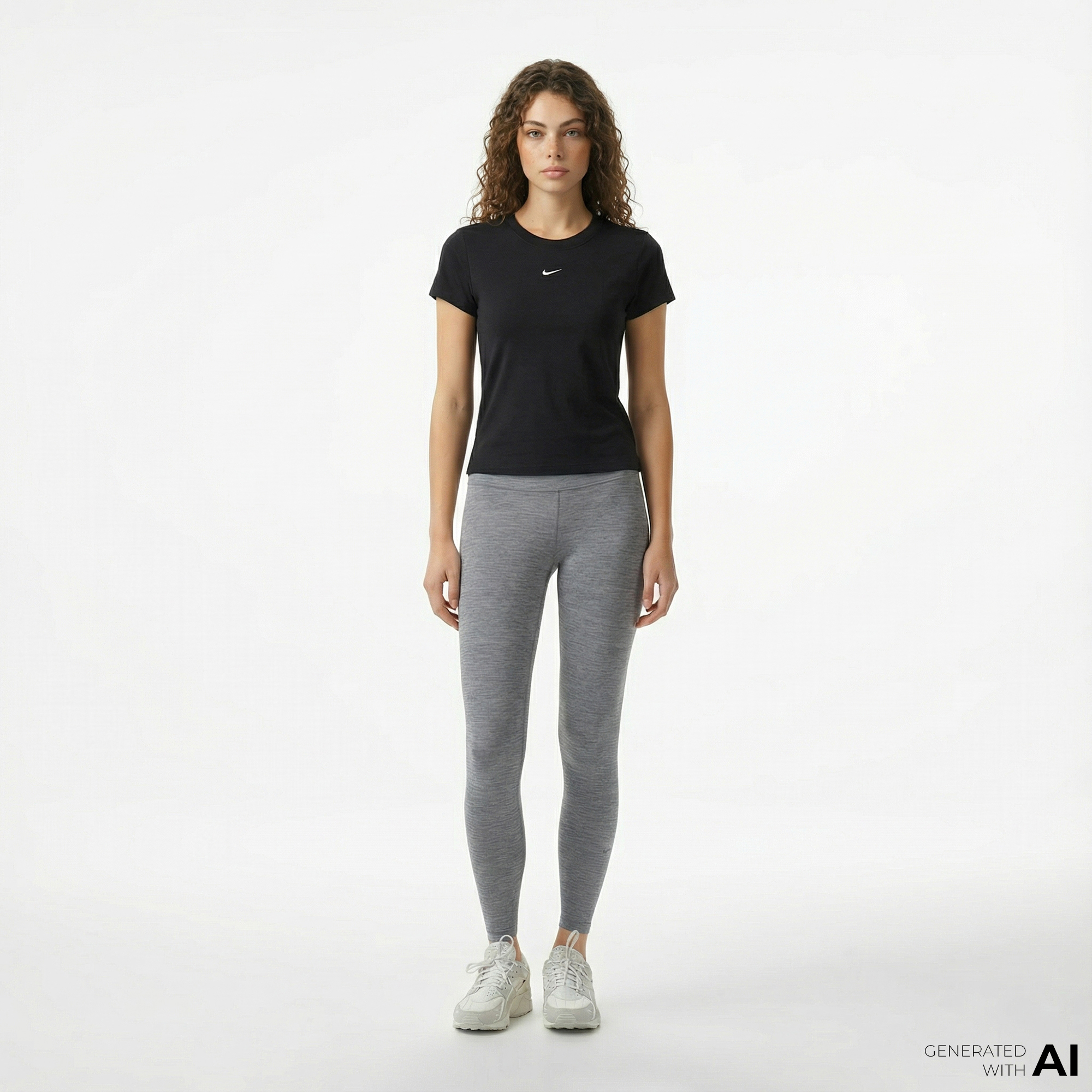  Nike Dri-Fit One Kadın Gri Tayt