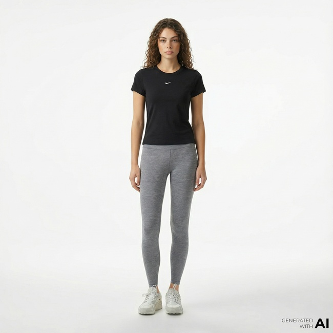  Nike Dri-Fit One Kadın Gri Tayt