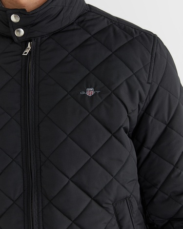  GANT Erkek Siyah Dik Yaka Ceket