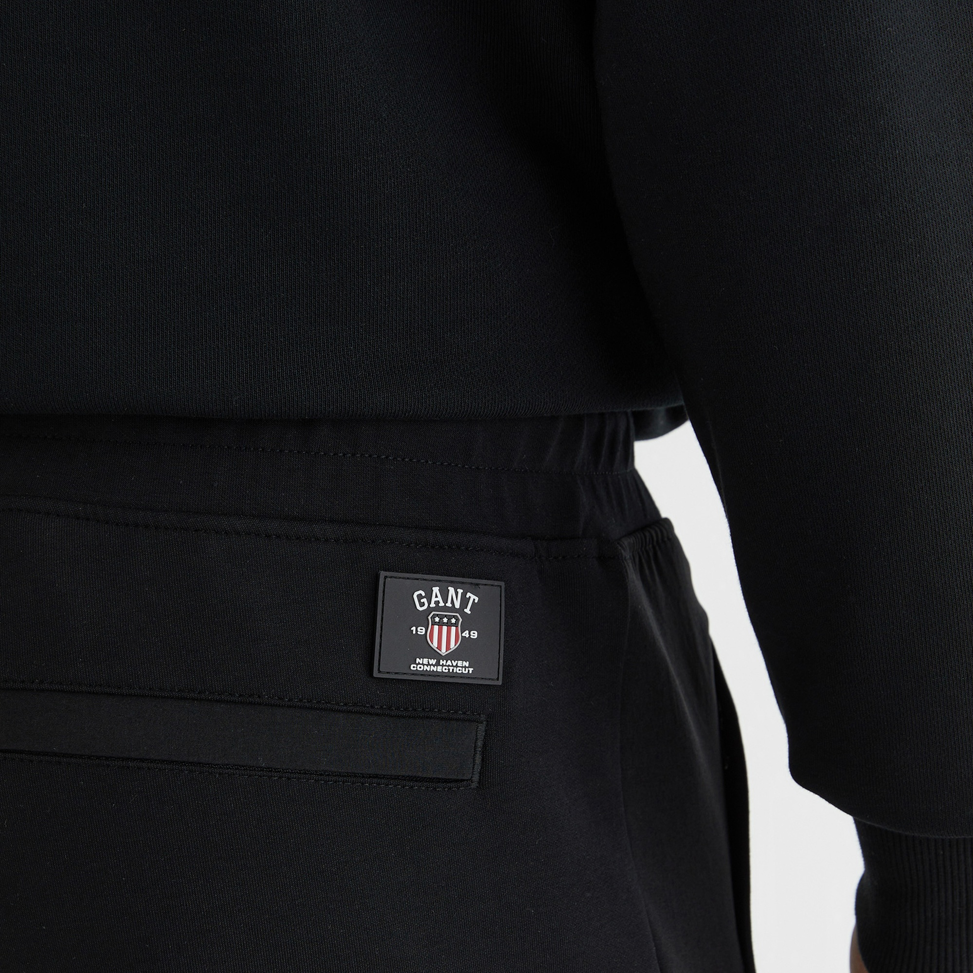 GANT Erkek Siyah Regular Fit Eşofman Altı