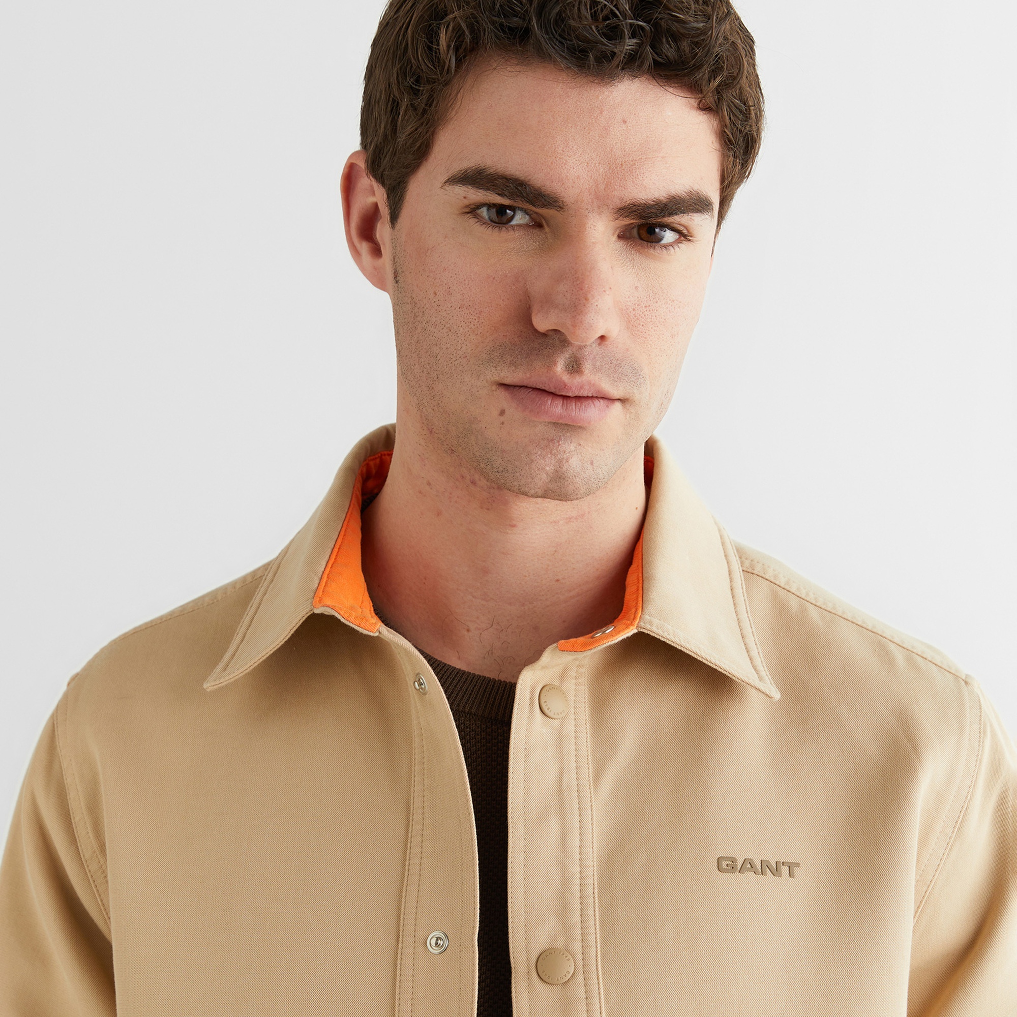 GANT Erkek Bej Gömlek Yaka Ceket