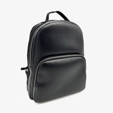  Calvin Klein Webbing Strap Round Erkek Siyah Sırt Çantası