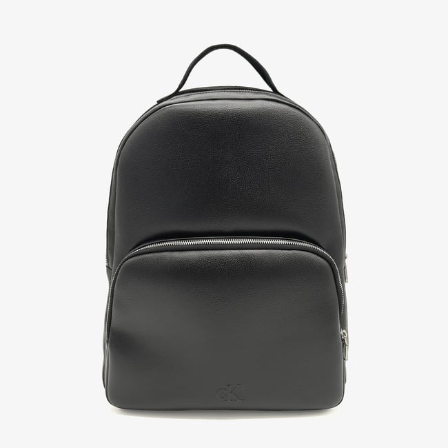  Calvin Klein Webbing Strap Round Erkek Siyah Sırt Çantası
