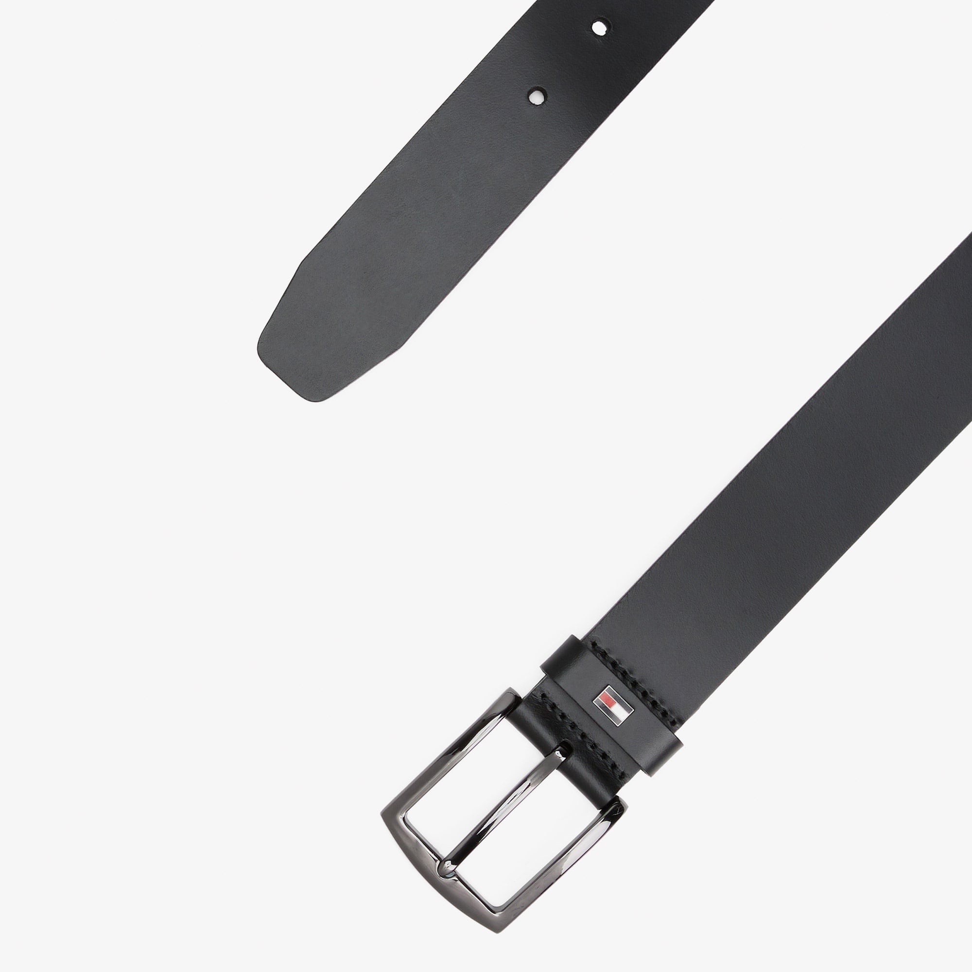 Tommy Hilfiger Denton Erkek Siyah Kemer