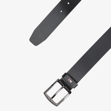  Tommy Hilfiger Denton Erkek Siyah Kemer