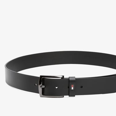  Tommy Hilfiger Denton Erkek Siyah Kemer