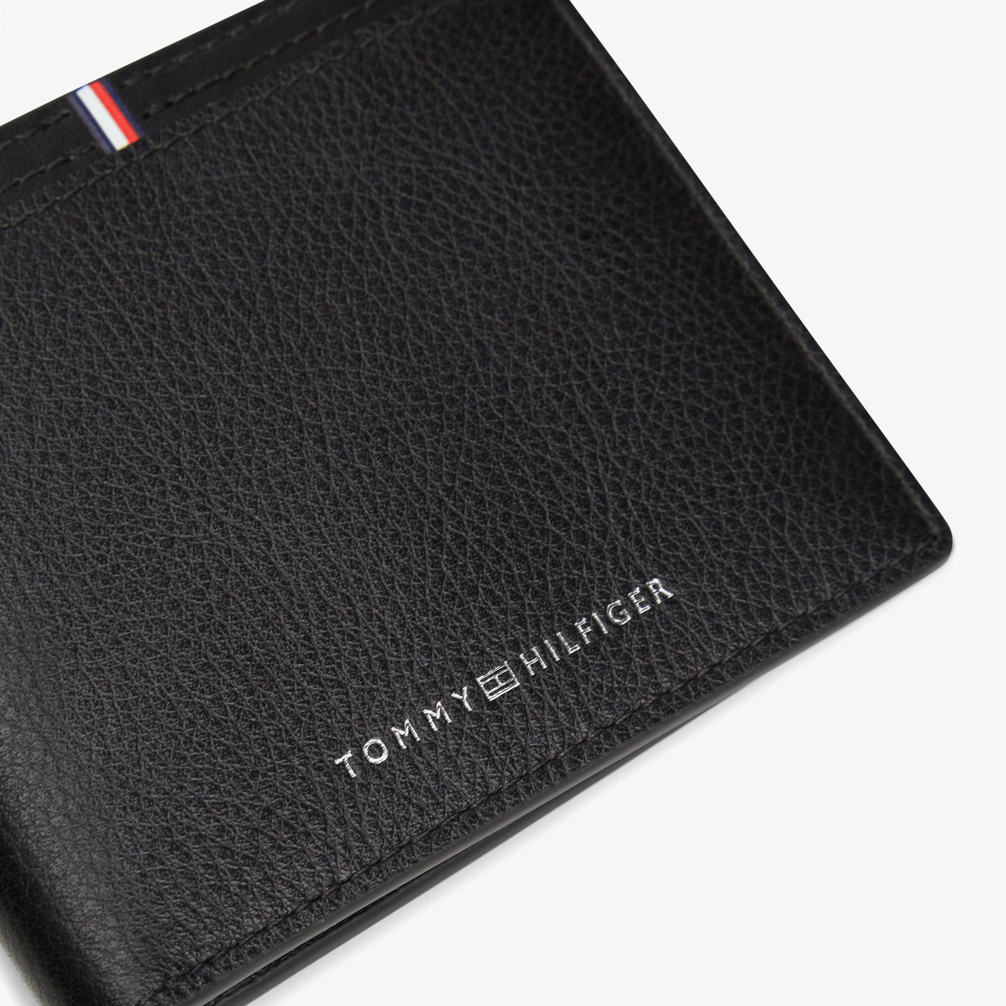 Tommy Hilfiger Corp Erkek Siyah Cüzdan