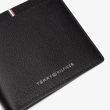  Tommy Hilfiger Corp Erkek Siyah Cüzdan