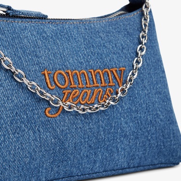  Tommy Hilfiger Cool Kadın Mavi Omuz Çantası