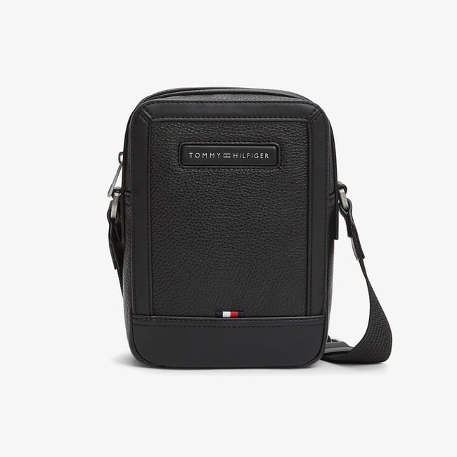  Tommy Hilfiger Central Erkek Siyah Çapraz Çanta