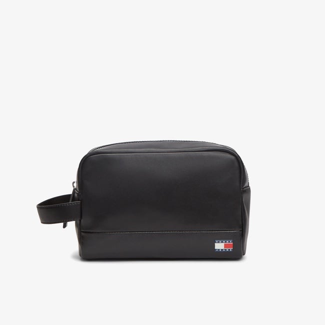  Tommy Hilfiger Heritage Leather Erkek Siyah El Çantası