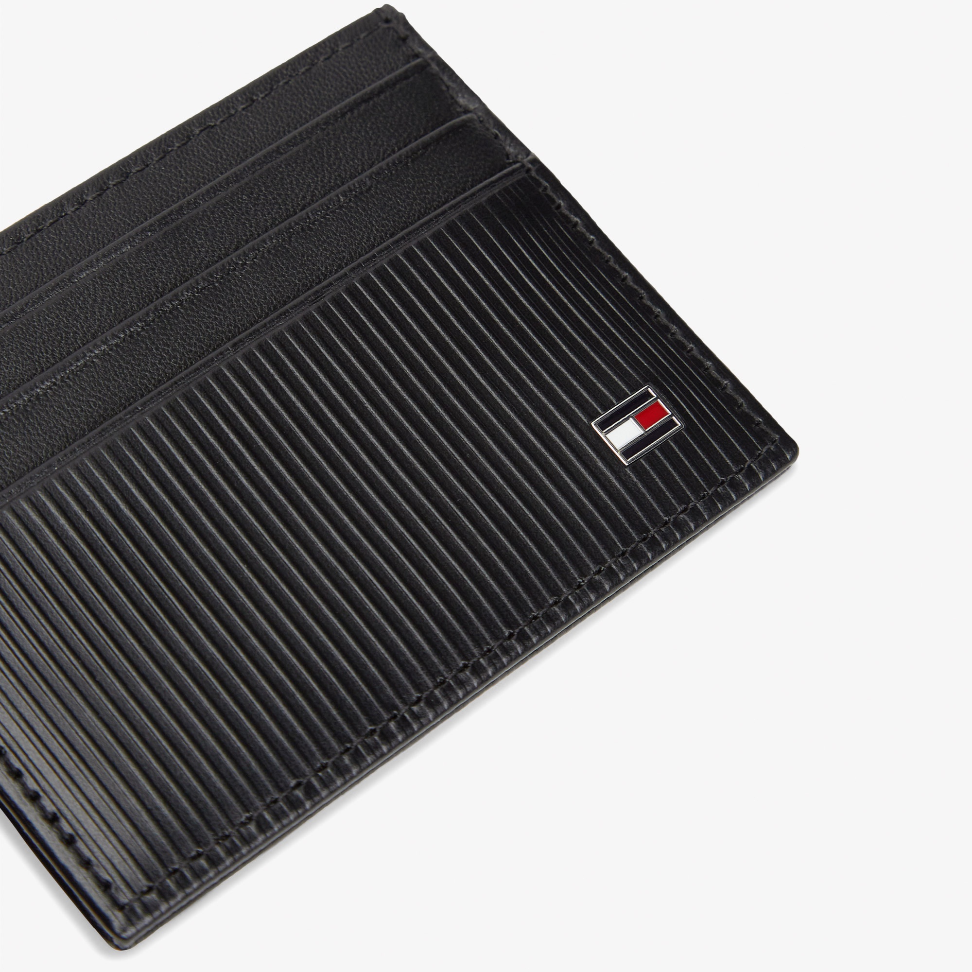 Tommy Hilfiger Flag Erkek Siyah Kartlık