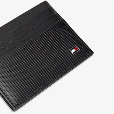  Tommy Hilfiger Flag Erkek Siyah Kartlık