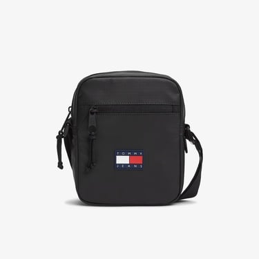  Tommy Hilfiger Daily Tech Erkek Siyah Çapraz Çanta