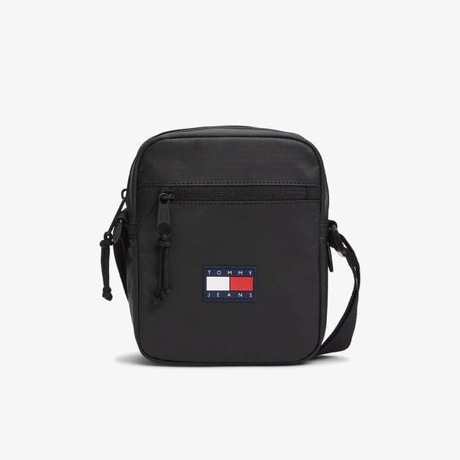  Tommy Hilfiger Daily Tech Erkek Siyah Çapraz Çanta