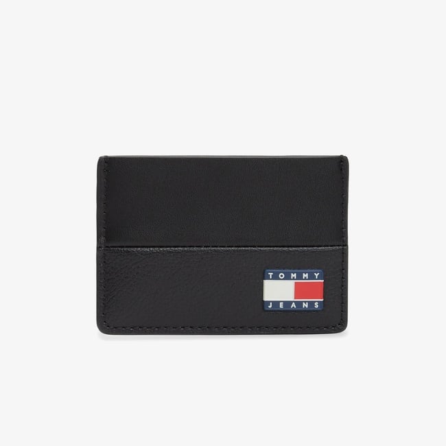  Tommy Hilfiger Heritage Leather Erkek Siyah Kartlık