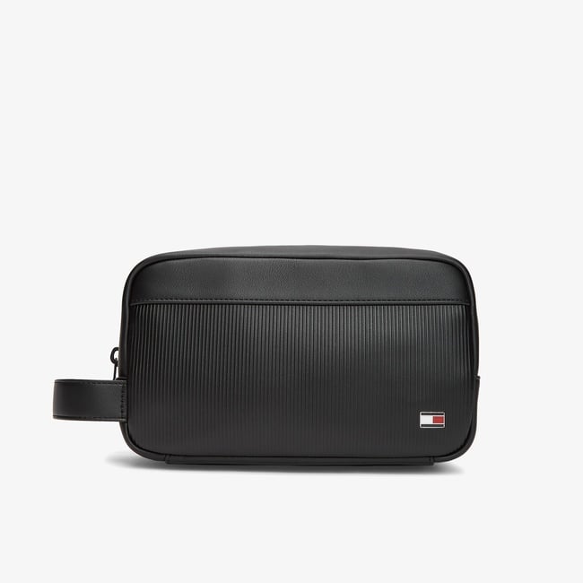  Tommy Hilfiger Flag Erkek Siyah El Çantası