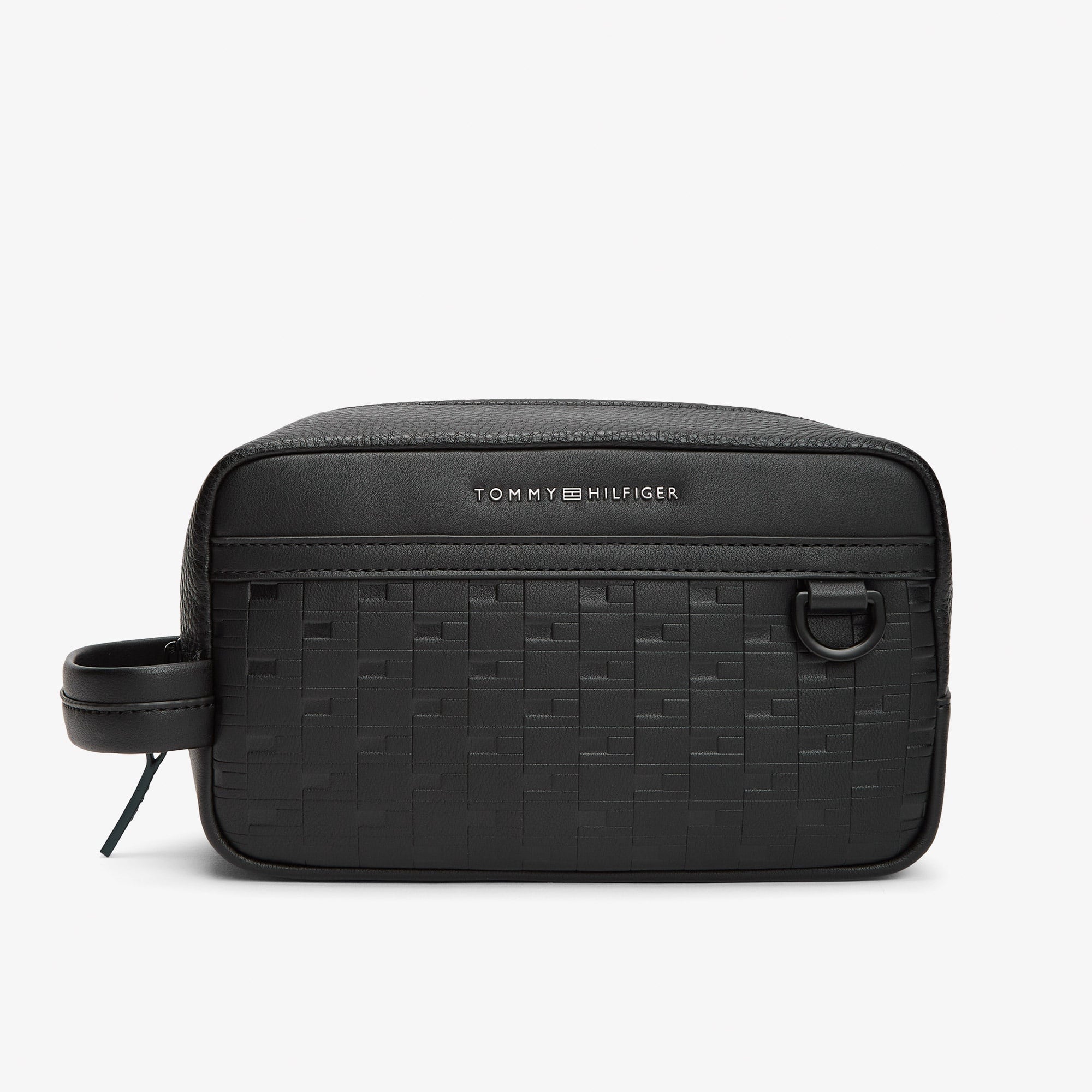 Tommy Hilfiger Modern Monogram Erkek Siyah Sırt Çantası