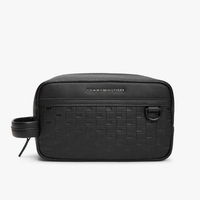  Tommy Hilfiger Modern Monogram Erkek Siyah Sırt Çantası