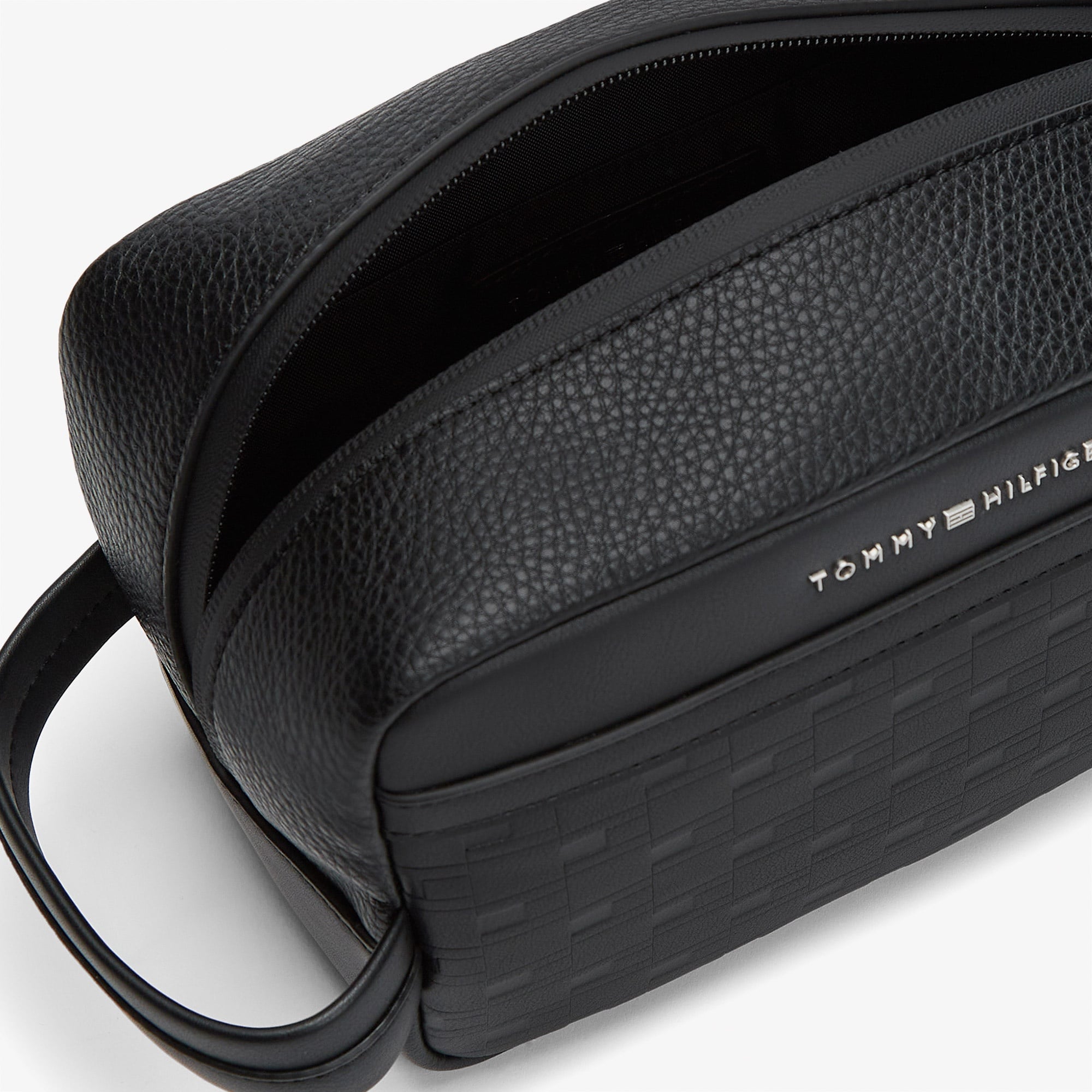 Tommy Hilfiger Modern Monogram Erkek Siyah Sırt Çantası