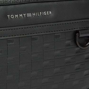  Tommy Hilfiger Modern Monogram Erkek Siyah Sırt Çantası