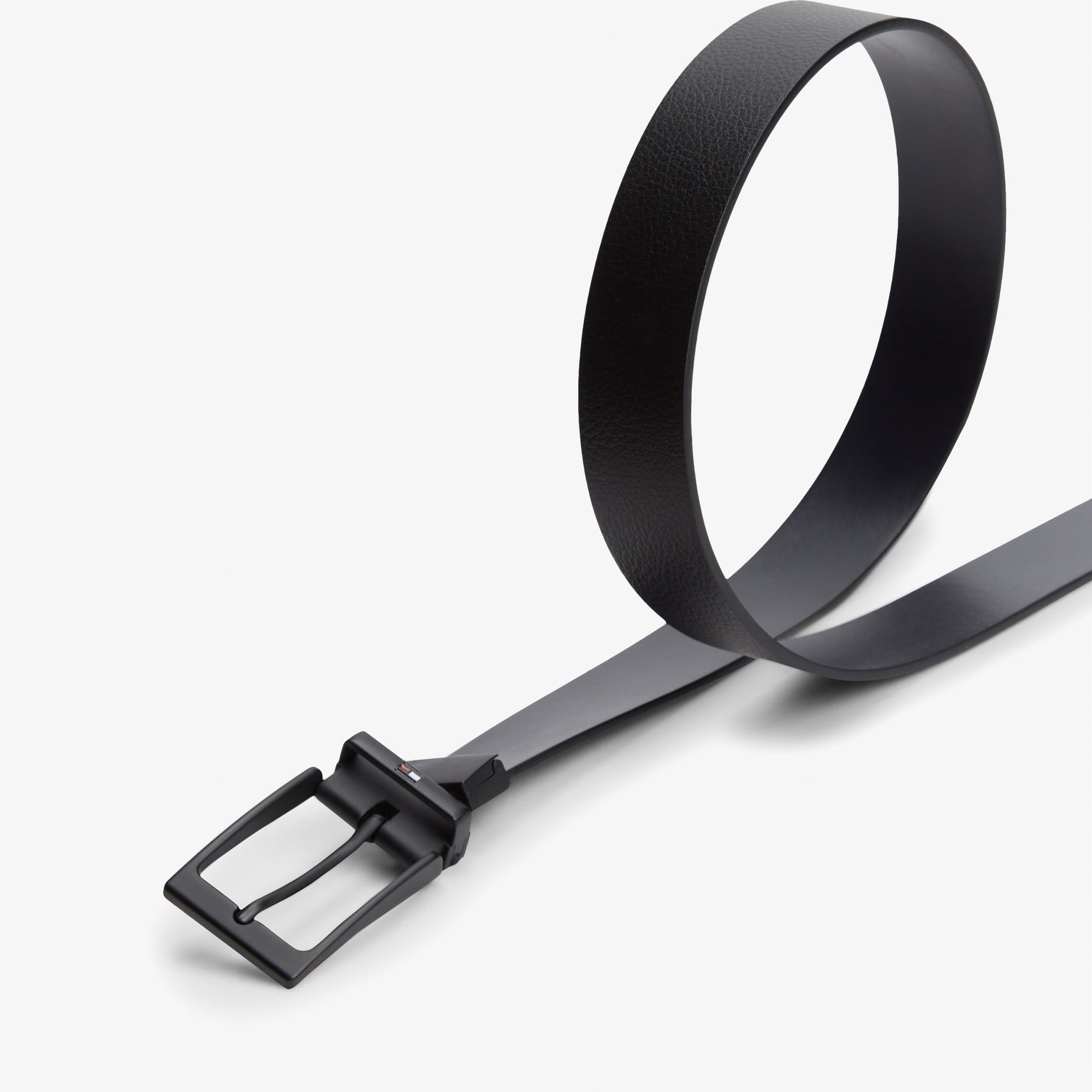 Tommy Hilfiger Layton Erkek Siyah Kemer