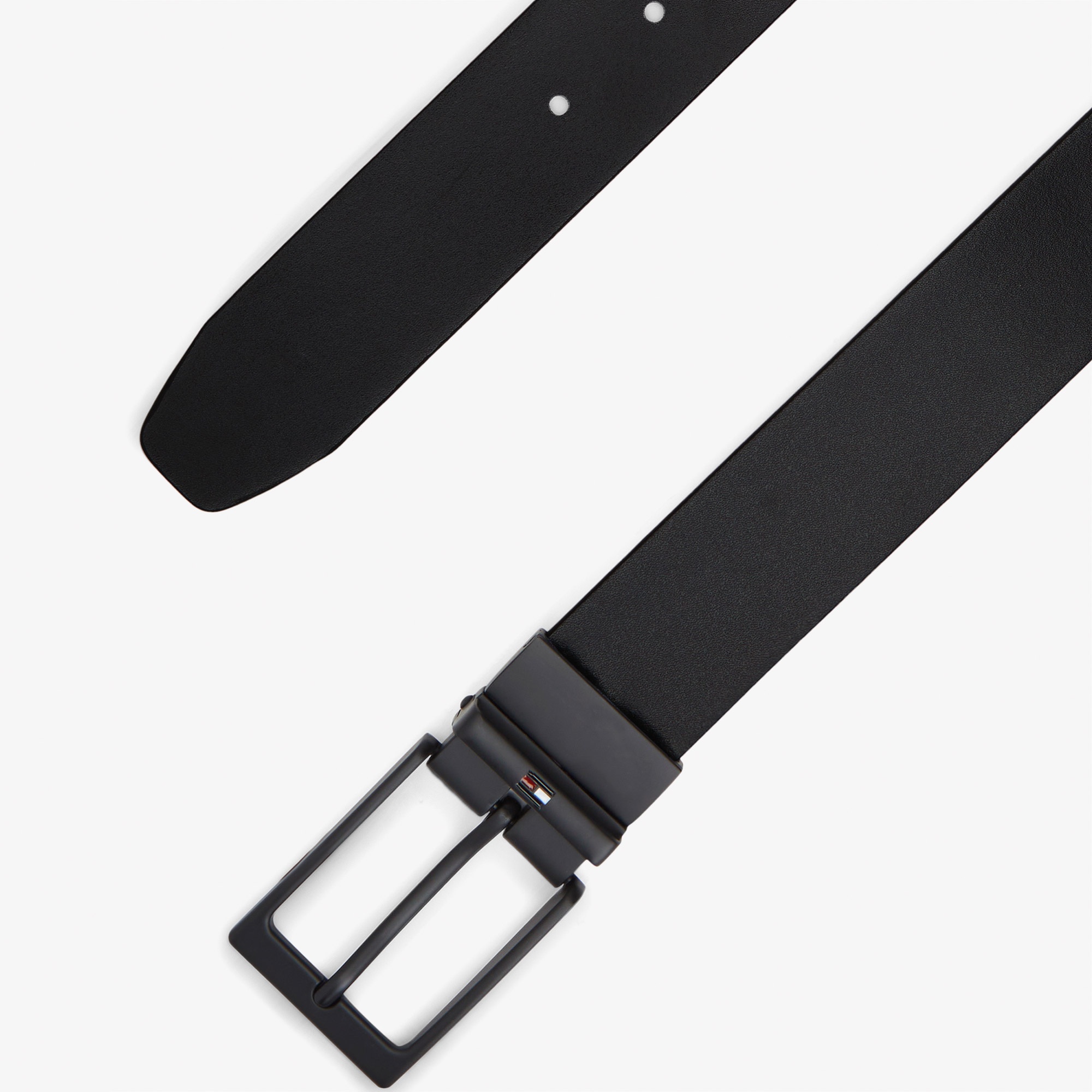 Tommy Hilfiger Layton Erkek Siyah Kemer