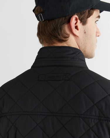  GANT Erkek Siyah Dik Yaka Ceket