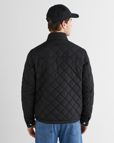  GANT Erkek Siyah Dik Yaka Ceket