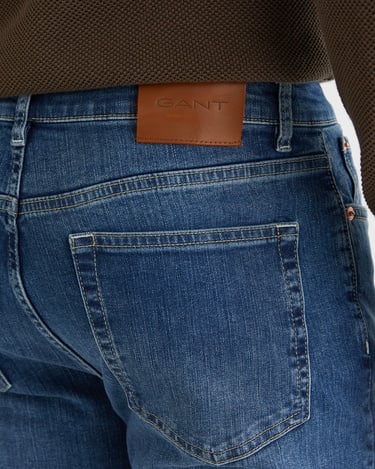  GANT Erkek Mavi Extra Slim Fit Jean